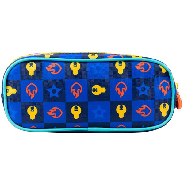 Estojo escolar duplo, Patrulha Canina, Azul, 15336, Xeryus - PT 1 UN