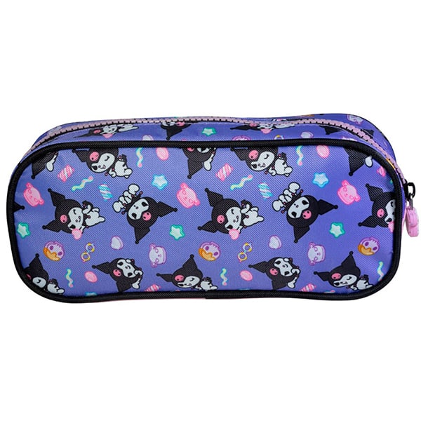 Estojo escolar em poliéster, Kuromi, 16105, Xeryus - PT 1 UN