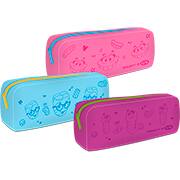 Estojo escolar Fini, Silicone, Sortido, 10353, Leonora - PT 1 UN