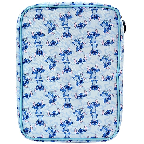 Estojo escolar em pvc Stitch Disney Azul 4800 DAC - PT 1 UN