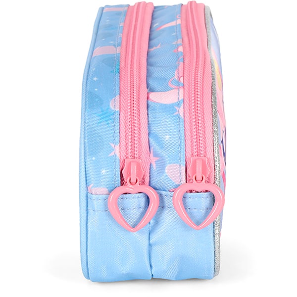 Estojo escolar em poliéster Stitch, Disney, Roxo, Luxcel - PT 1 UN