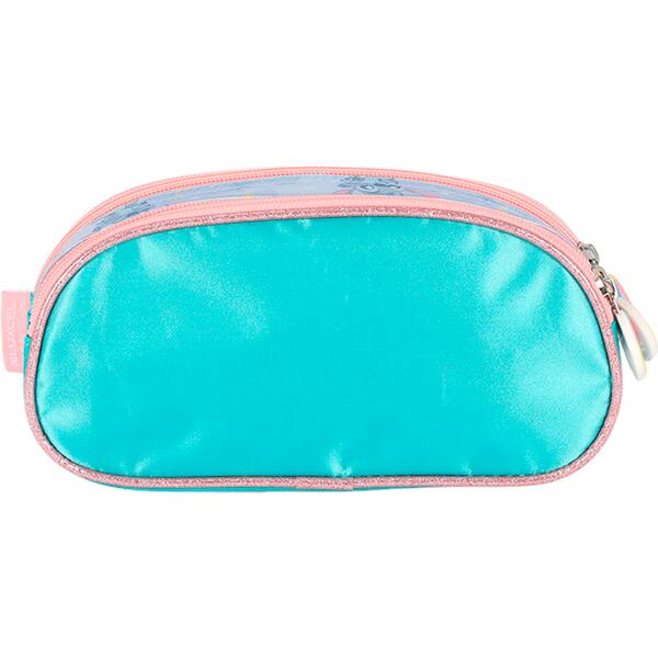 Estojo escolar poli. Stitch turquesa EI42405SC5 Luxcel PT 1 UN Estojo escolar poli. Stitch turquesa EI42405SC5 Luxcel PT 1 UN