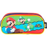 Estojo escolar em poliéster, Mario Bros, EI42534MO0, Luxcel - PT 1 UN