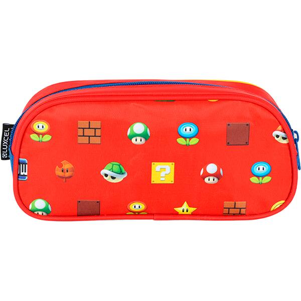 Estojo escolar em poliéster, Mario Bros, EI42534MO0, Luxcel - PT 1 UN Estojo escolar em poliéster, Mario Bros, EI42534MO0, Luxcel - PT 1 UN