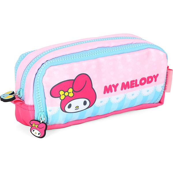 Estojo escolar em poliéster, Hello Kitty e amigos My Melody, ET49697SR0300U, Luxcel - PT 1 UN Estojo escolar em poliéster, Hello Kitty e amigos My Melody, ET49697SR0300U, Luxcel - PT 1 UN