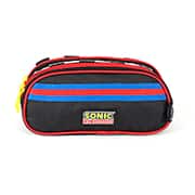 Estojo escolar Sonic, Preto, ET49823SO0, Luxcel - PT 1 UN Estojo escolar Sonic, Preto, ET49823SO0, Luxcel - PT 1 UN