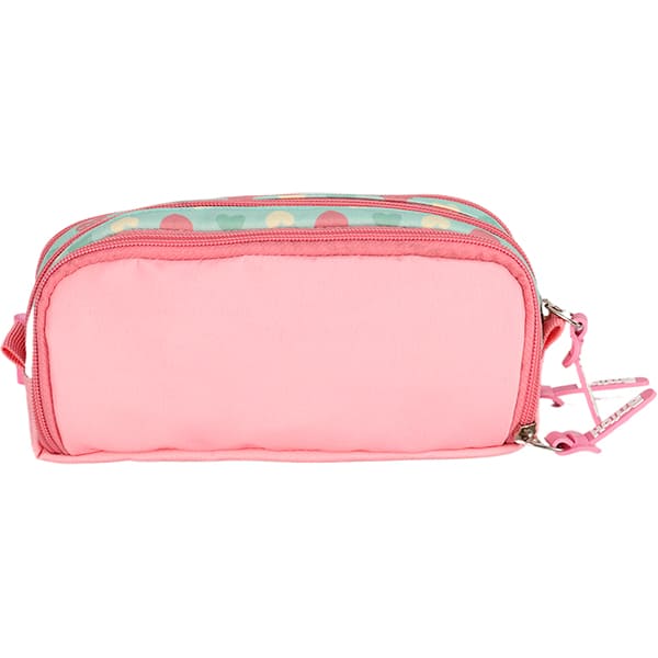 Estojo escolar triplo Stitch, Verde, Luxcel - PT 1 UN Estojo escolar triplo Stitch, Verde, Luxcel - PT 1 UN