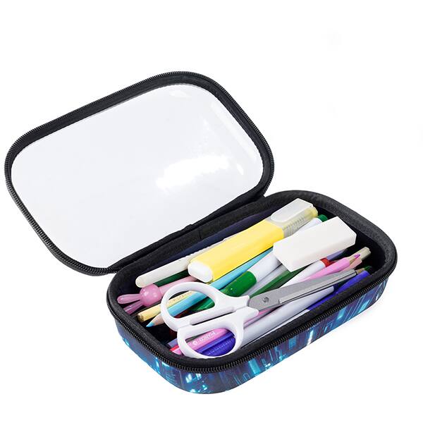 Estojo escolar EVA Clear Top, Jogo/Controle, Z23000006, Zipit - PT 1 UN