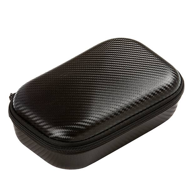 Estojo escolar EVA Clear Top, Carbon, Preto, CB-D1, Zipit - PT 1 UN