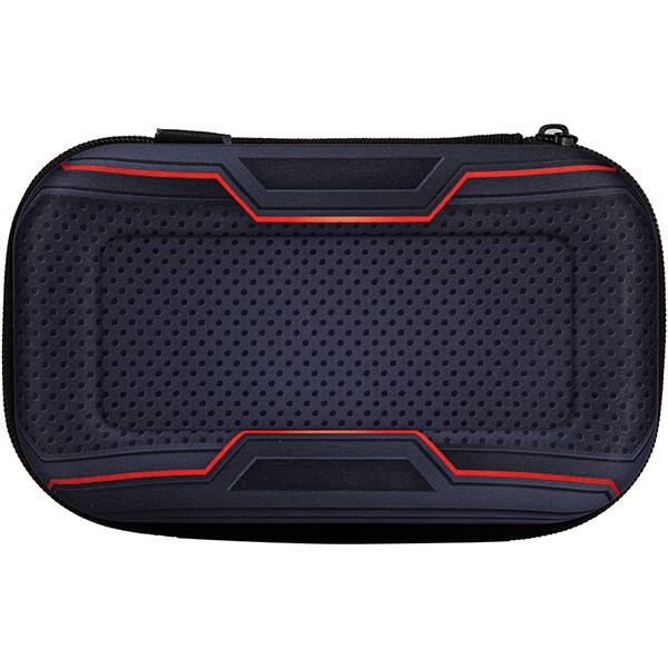 Estojo escolar EVA, Controle Joystick, Preto com Vermelho, Z23000076, Zipit - PT 1 UN