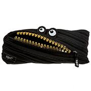Estojo escolar PVC, Grillz Monstro, Preto, ZTM-GR-MB, Zipit - PT 1 UN