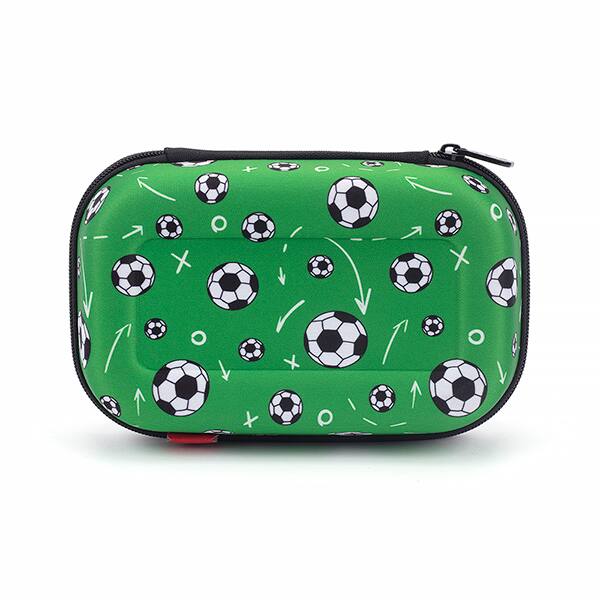 Estojo escolar EVA Clear Top, Estádio de Futebol, Z24000019, Zipit - PT 1 UN