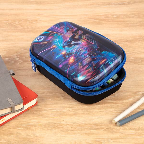 Estojo escolar EVA , Nave futurística, Game Over, Z24000037, Zipit - PT 1 UN Estojo escolar EVA , Nave futurística, Game Over, Z24000037, Zipit - PT 1 UN