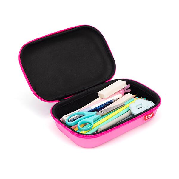 Estojo escolar EVA , Unicórnio nas Nuvens, Rosa, Z24000049, Zipit - PT 1 UN