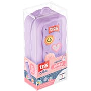 Estojo escolar silicone Picky, Lilás, 912961, Tris - PT 1 UN