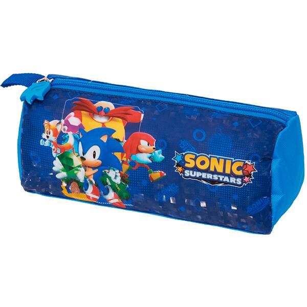 Estojo escolar em poliéster, Sonic Superstar, Pacific - PT 1 UN