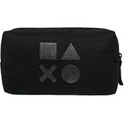 Estojo escolar em poliéster, Playstation All Black, Pacific - PT 1 UN