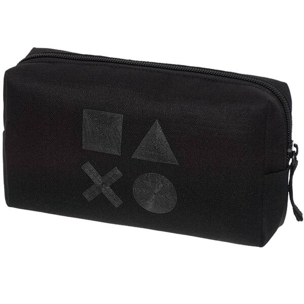 Estojo escolar em poliéster, Playstation All Black, Pacific - PT 1 UN Estojo escolar em poliéster, Playstation All Black, Pacific - PT 1 UN