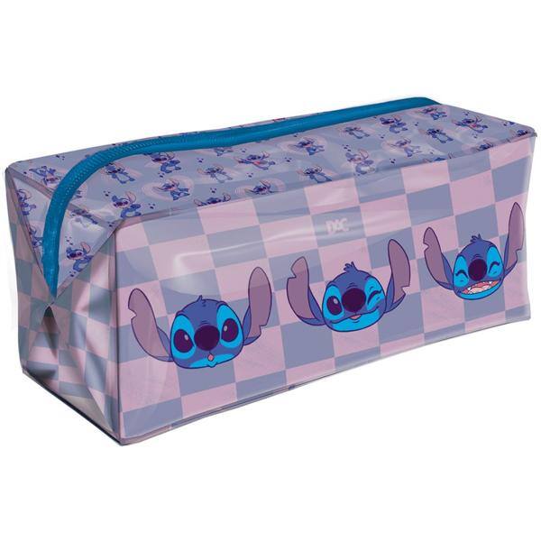 Estojo Escolar Stitch Disney em PVC DAC - PT 1 UN