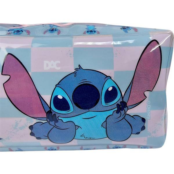 Estojo Escolar Stitch Disney em PVC DAC - PT 1 UN
