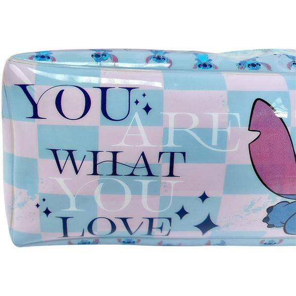 Estojo Escolar Stitch Disney em PVC DAC - PT 1 UN