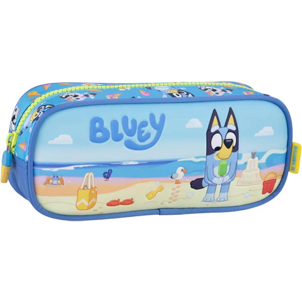 Estojo escolar em poliéster, Bluey, 155545, Xeryus - PT 1 UN
