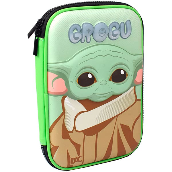 Estojo escolar em EVA, Star Wars, Grogu, 5569, DAC - PT 1 UN