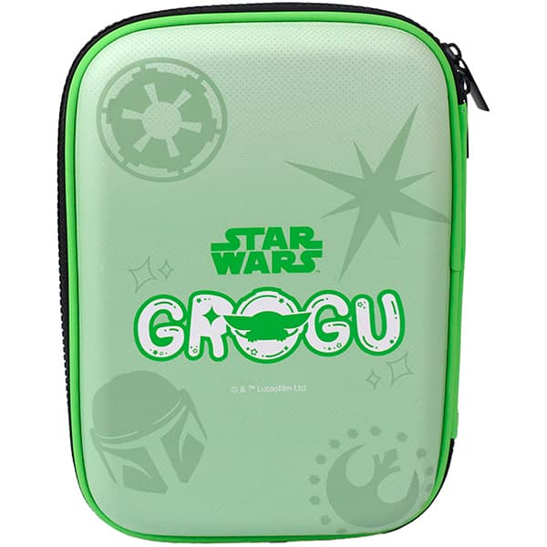 Estojo escolar em EVA, Star Wars, Grogu, 5569, DAC - PT 1 UN