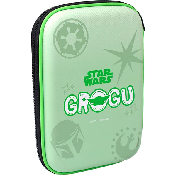 Estojo escolar em EVA, Star Wars, Grogu, 5569, DAC - PT 1 UN