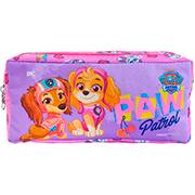 Estojo escolar duplo em poliéster, Patrulha Canina Feminina, 5439, DAC - PT 1 UN Estojo escolar duplo em poliéster, Patrulha Canina Feminina, 5439, DAC - PT 1 UN
