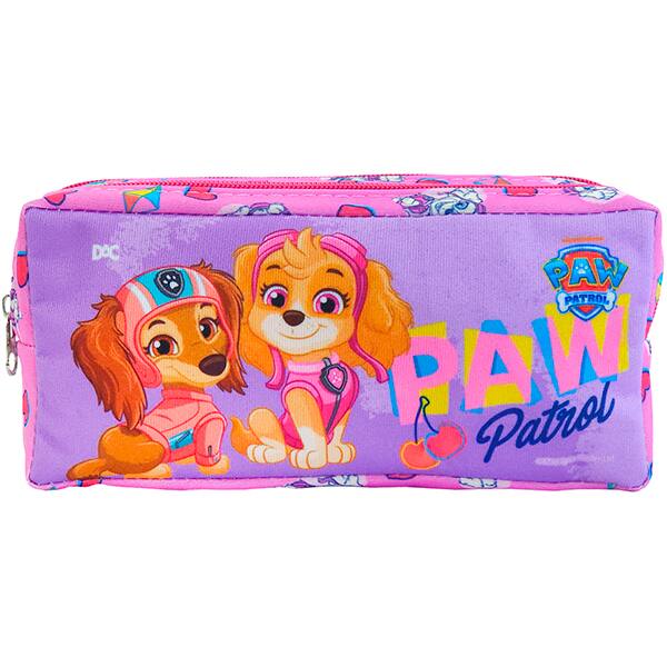 Estojo escolar duplo em poliéster, Patrulha Canina Feminina, 5439, DAC - PT 1 UN Estojo escolar duplo em poliéster, Patrulha Canina Feminina, 5439, DAC - PT 1 UN