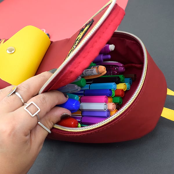 Estojo escolar PVC, Mochila Harry Potter, 5494, DAC - PT 1 UN Estojo escolar PVC, Mochila Harry Potter, 5494, DAC - PT 1 UN