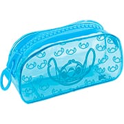 Estojo escolar pvc c/zíper tratorado Stitch 5576 DAC PT 1 UN