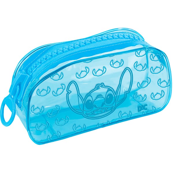Estojo escolar pvc c/zíper tratorado Stitch 5576 DAC PT 1 UN Estojo escolar pvc c/zíper tratorado Stitch 5576 DAC PT 1 UN