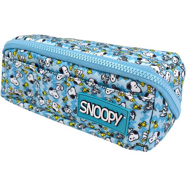 Estojo escolar em poliéster, Snoopy, 5553, DAC - PT 1 UN Estojo escolar em poliéster, Snoopy, 5553, DAC - PT 1 UN