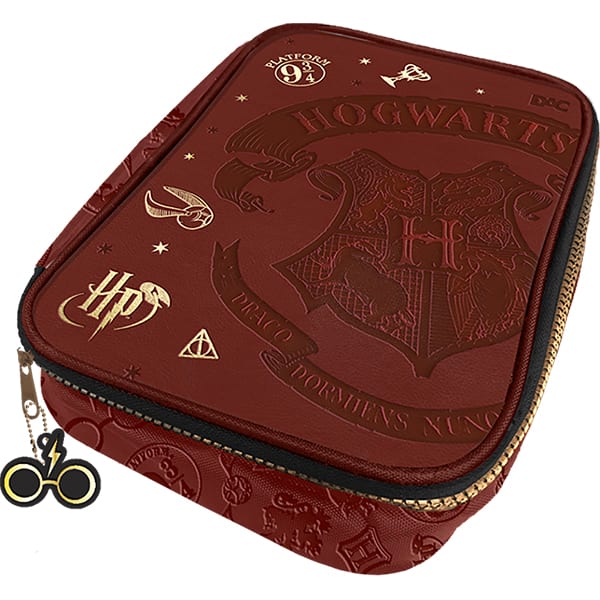 Estojo escolar pvc Harry Potter 5493 DAC PT 1 UN Estojo escolar pvc Harry Potter 5493 DAC PT 1 UN