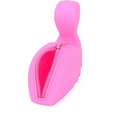 Estojo Escolar Poliéster UP4YOU Flamingo Pink, COI0006UP 0310, Luxcel - PT 1 UN
