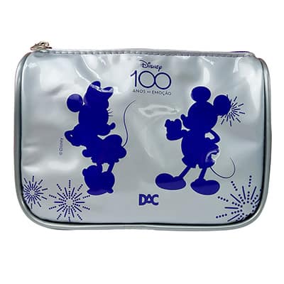 Estojo Escolar Disney 100 Anos em PVC DAC - PT 1 UN