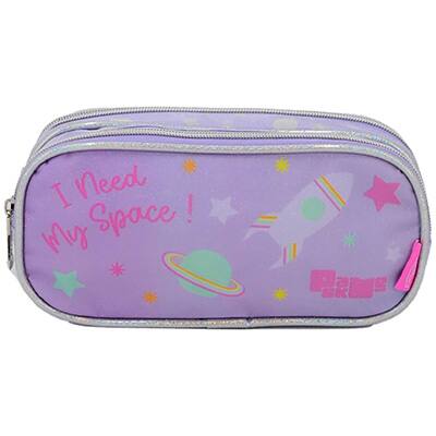 Estojo escolar duplo, Pack me Cosmic, 998S14, Pacific - PT 1 UN
