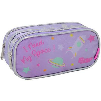 Estojo escolar duplo, Pack me Cosmic, 998S14, Pacific - PT 1 UN