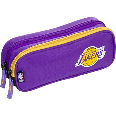 Estojo escolar duplo, NBA Legends, Lakers, 075993-48, Sestini - PT 1 UN