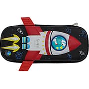 Estojo escolar Duplo, EVA, Foguete, 6819, Spiral - PT 1 UN