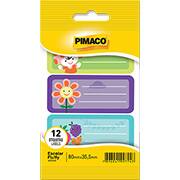Etiqueta adesiva escolar, Fluffy, 35mm, 970838, Pimaco - PT 12 UN