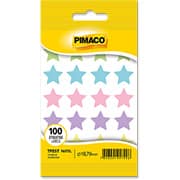 Etiqueta adesiva para codificação, 18mm, Estrela Pastel, 970860, Pimaco - PT 100 UN Etiqueta adesiva para codificação, 18mm, Estrela Pastel, 970860, Pimaco - PT 100 UN