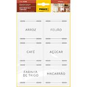 Etiqueta adesivas para mantimentos, 60 x 70mm, Pimaco - PT 12 UN Etiqueta adesivas para mantimentos, 60 x 70mm, Pimaco - PT 12 UN