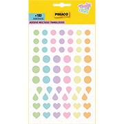 Adesivo stick candy color, transparente, 970899, Pimaco - BT 1 UN