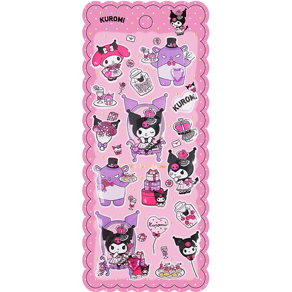 Adesivo stick Kuromi, Sortidos, SL-ATZ01, Spiral - PT 1 UN
