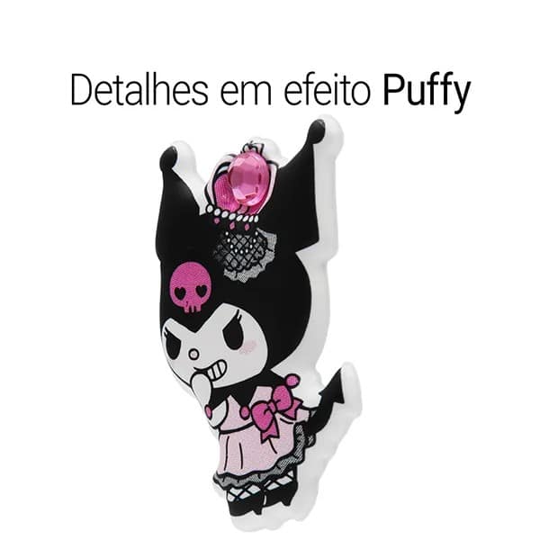 Adesivo Sticker Kuromi Hello Kitty SL-ATZ01 Spiral PT 1 UN Adesivo Sticker Kuromi Hello Kitty SL-ATZ01 Spiral PT 1 UN