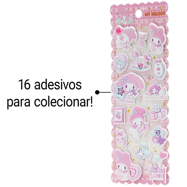 Adesivo Sticker My Melody Sortidos SL-ATY01 Spiral - PT 1 UN