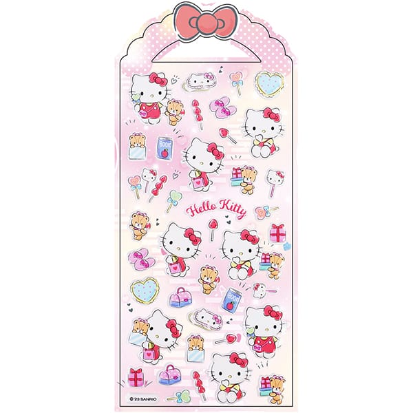 Adesivo stick Hello Kitty, Sortidos, SL-ATH01, Spiral - PT 1 UN